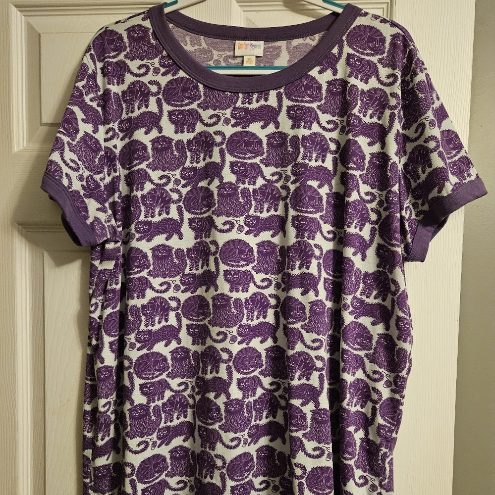 LuLaroe Liv 3x Cat printp